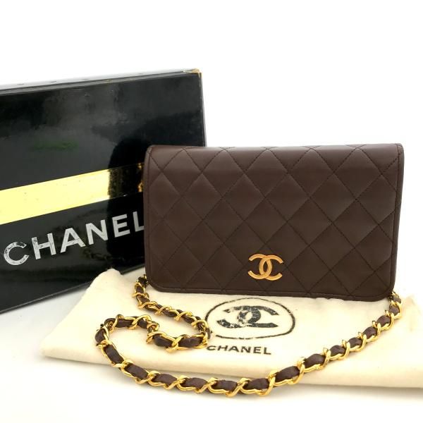 CHANEL シャネル ココマーク ミニ マトラッセ フルフラップ プッシュ ...