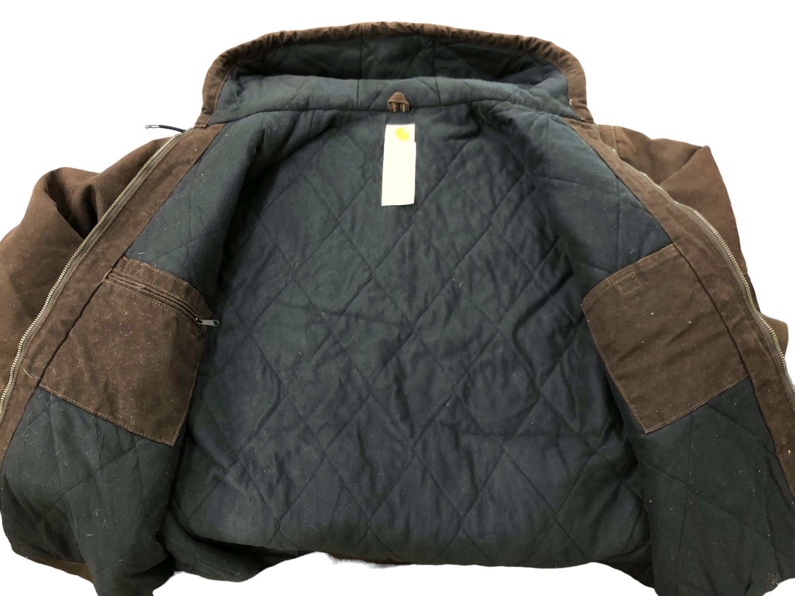 Carhartt (カーハート) アクティブジャケット ダックパーカー XL こげ