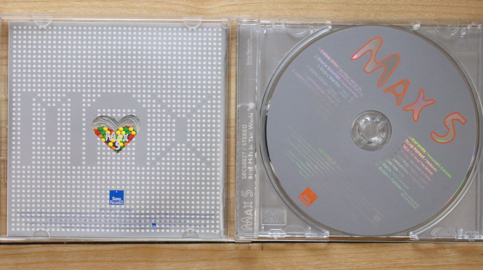 国内盤CD☆オムニバス/Various Artists□ MAX5 Best Hits 【SRCS8827