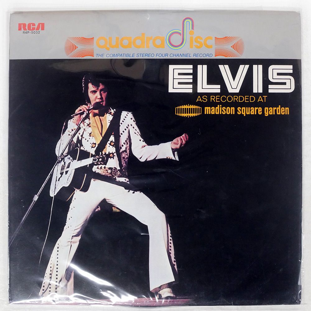 国内盤 ELVIS PRESLEY/AS RECORDED AT MADISON SQUARE GARDEN
