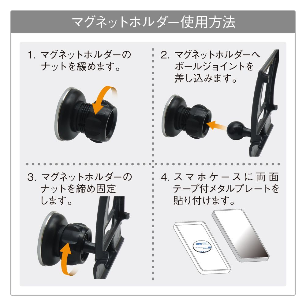 BMW X5シリーズ(E70)専用 マグネット・スマホホルダー