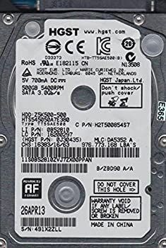【】hts545050?a7e380、PN 0j30435、MLC da5352、Hitachi 500?GB SATA 2.5ハードドライブ