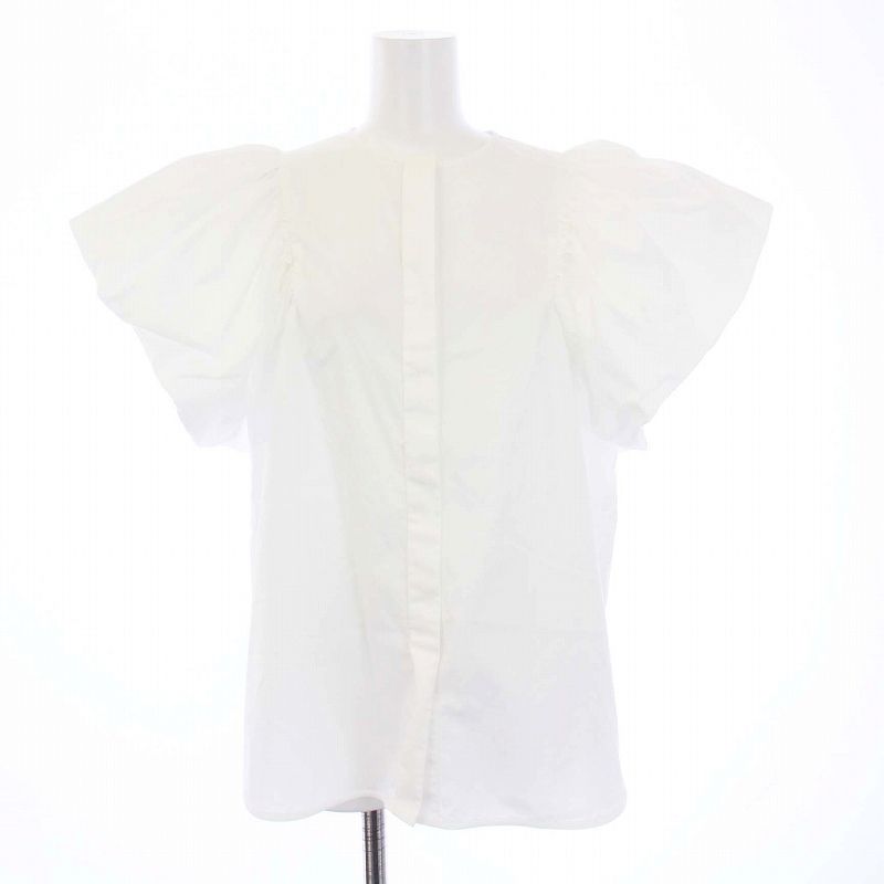 yori】パフスリーブブラウスホワイト38 