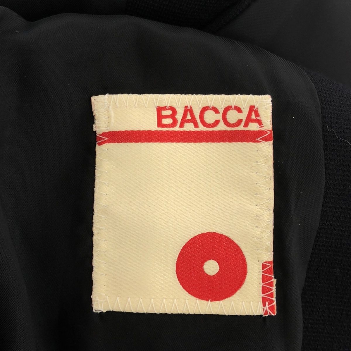 BACCA バッカ ウールニットダブルブレストジャケット 35-07-84-07251 ネイビー 36