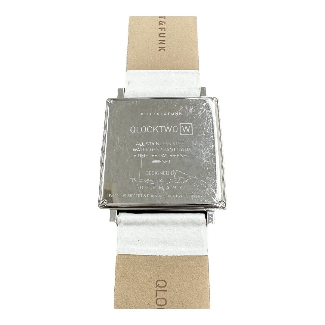 QLOCKTWO WATCH クロックツー ウォッチ QLOCKTWO WATCH クロックツー ウォッチ - メルカリ