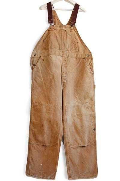 70s Carhartt ダック ダブルニー オーバーオール ワーク ビンテージ 70s Carhartt ダック ダブルニー オーバーオール ワーク ビンテージ