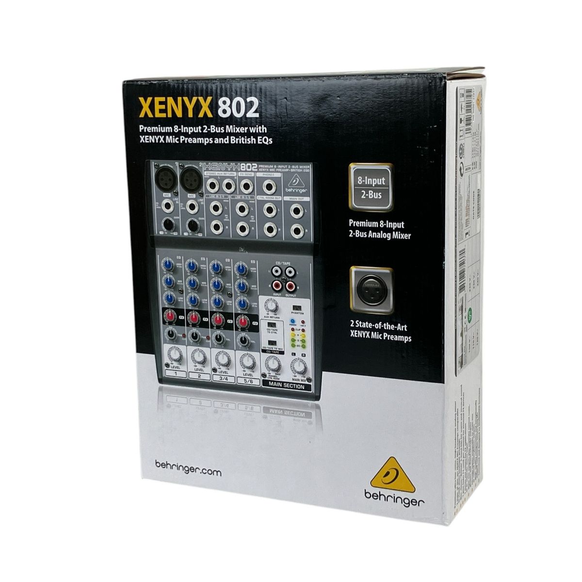 behringer XENYX 802 アナログミキサー コンパクトミキサー