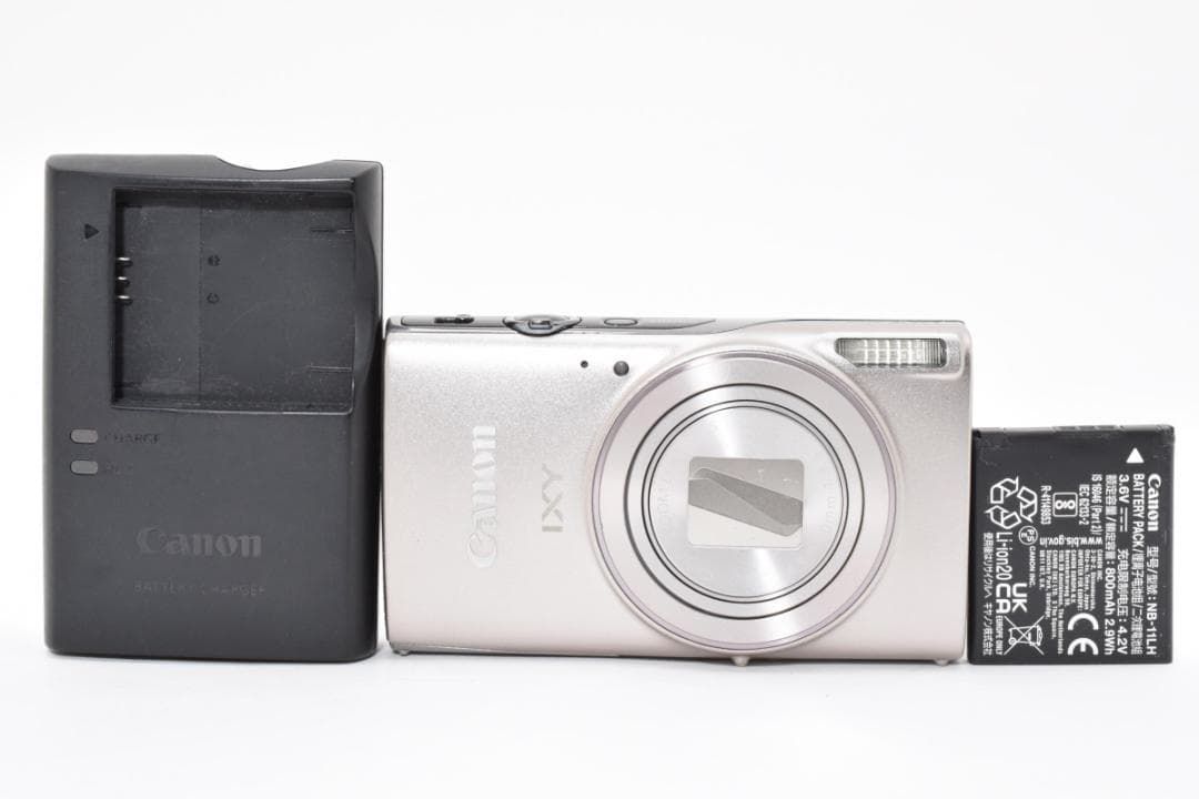 568 Canon キャノン IXY 650 シルバー デジタルカメラ