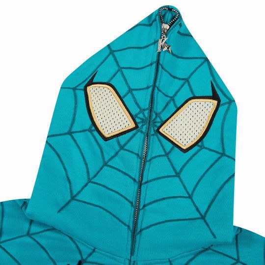 KAKAZZY スパイダーマン パーカー Lサイズ Kakazzy】Full Zip Hoodie スパイダーマン (パーカー・フーディ