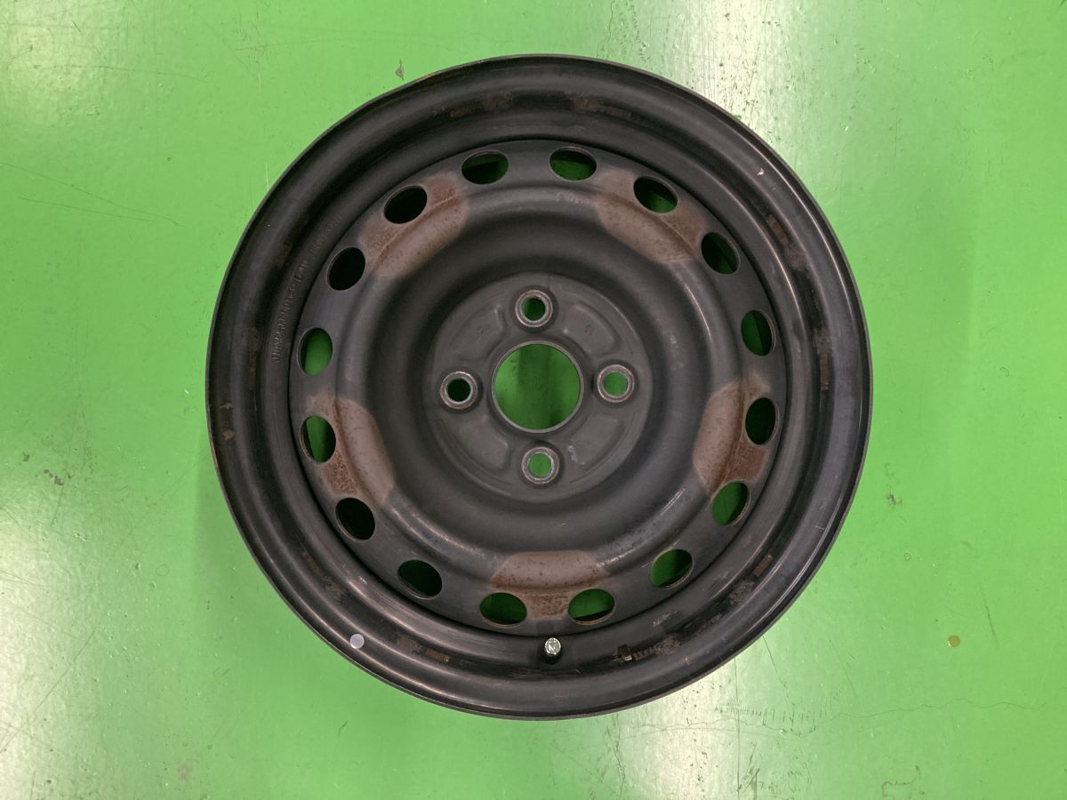 車 トヨタ 140 スペイド 純正 14インチスチールホイール 4本SET NCP141 