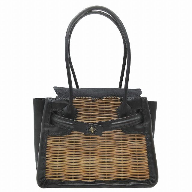 エバゴス　ラタンとレザーのカゴバッグ エバゴス ラタンとレザーのカゴバッグ 楽天市場】【エバゴス】ebagos