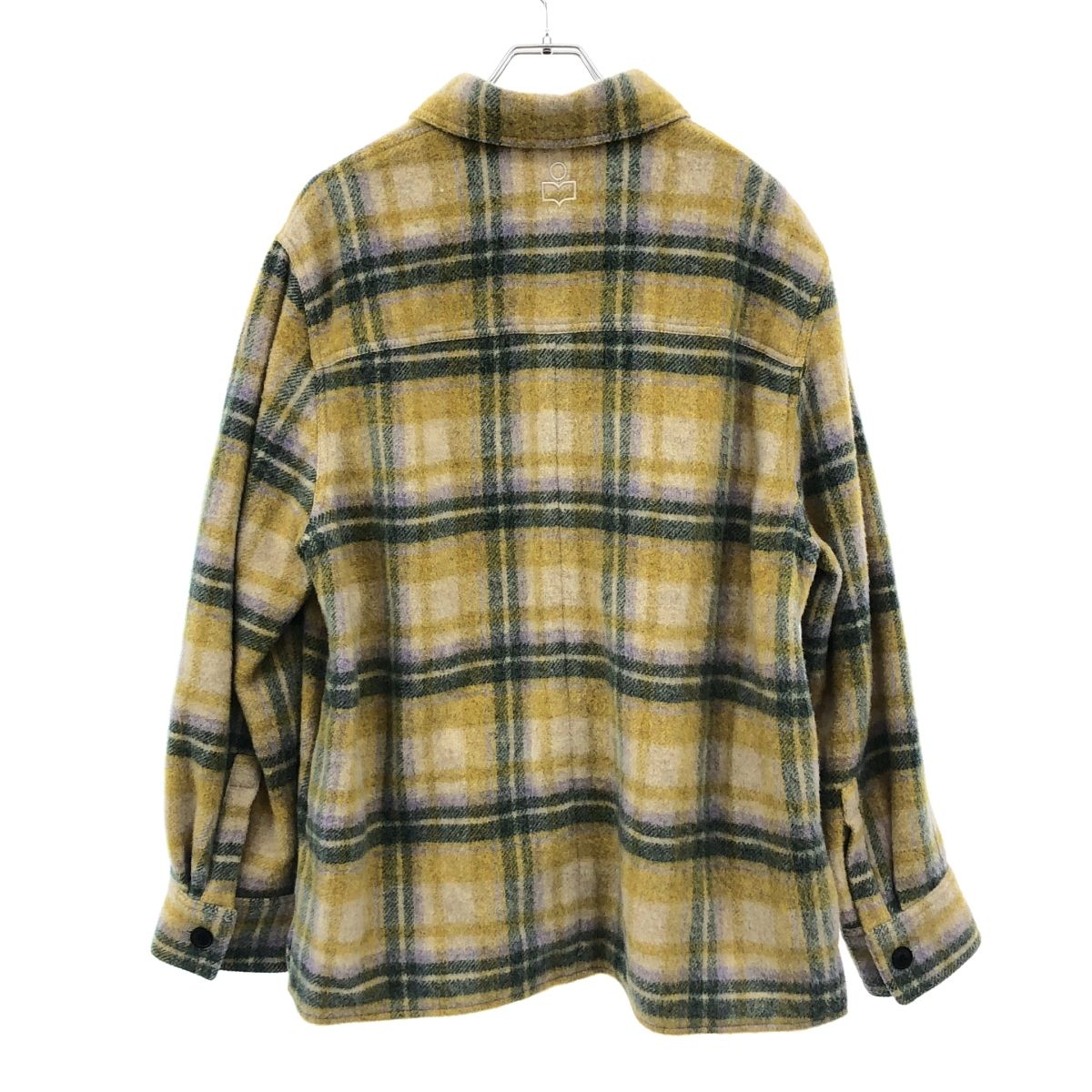 お値下げしました　イザベルマランエトワール　ジャケット　麻　チェック ISABEL MARANT ETOILE / イザベルマランエトワール | ノーカラー