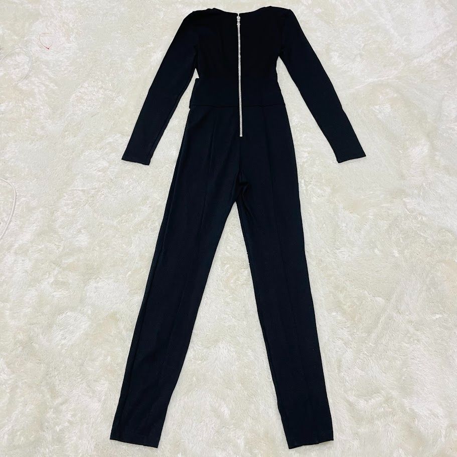 ゲス GUESS オールインワン サロペット 黒 ブラック ジャンプスーツ 