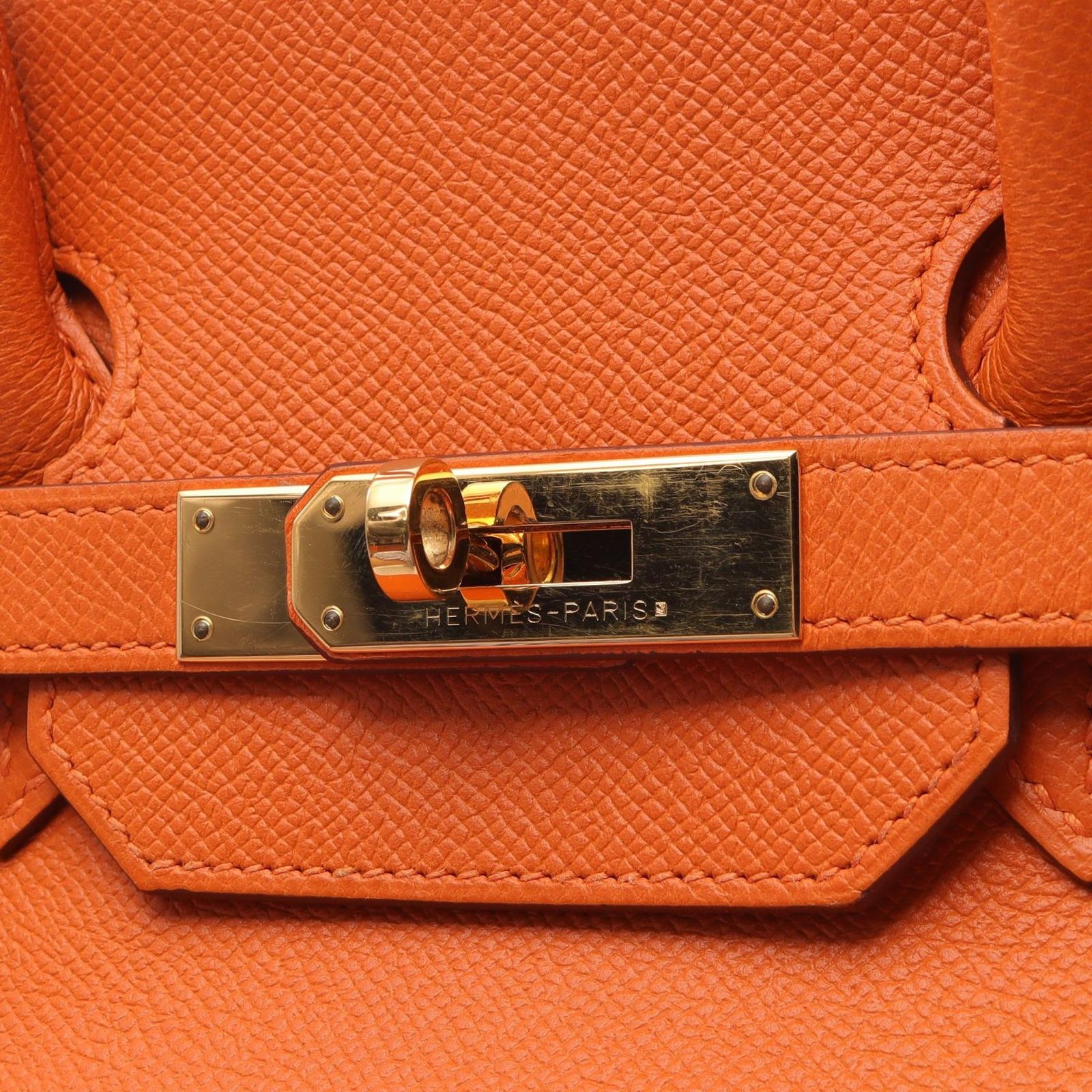 エルメス HERMES ハンドバッグ バーキン35 041702CC マンゴー レザー 