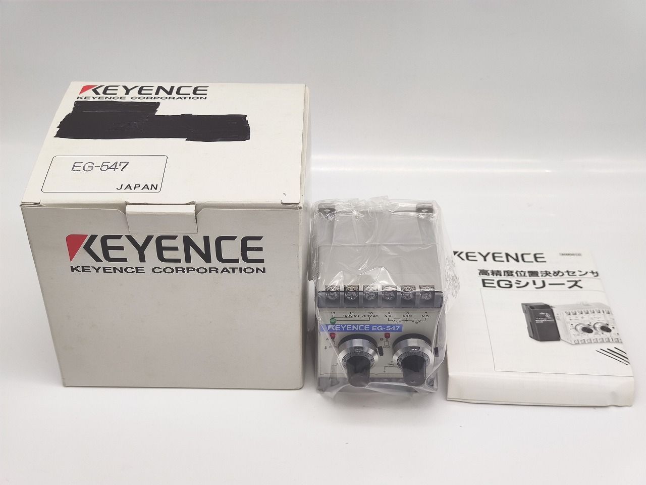 箱マジック書込あり 未使用 キーエンス KEYENCE EG-547 - メルカリ