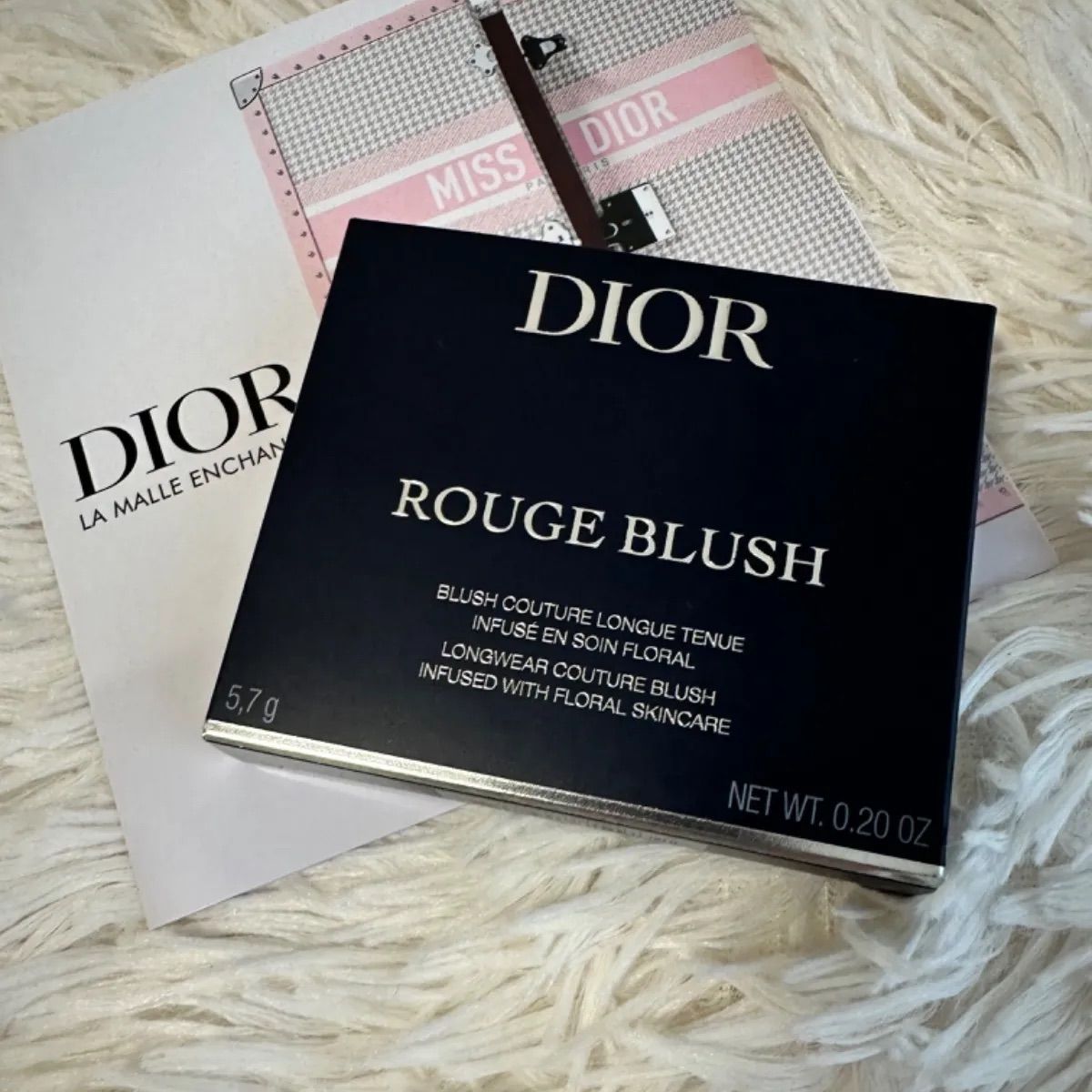 超ポイント祭?期間限定 ディオール Dior ローズポプリンマット ローズ