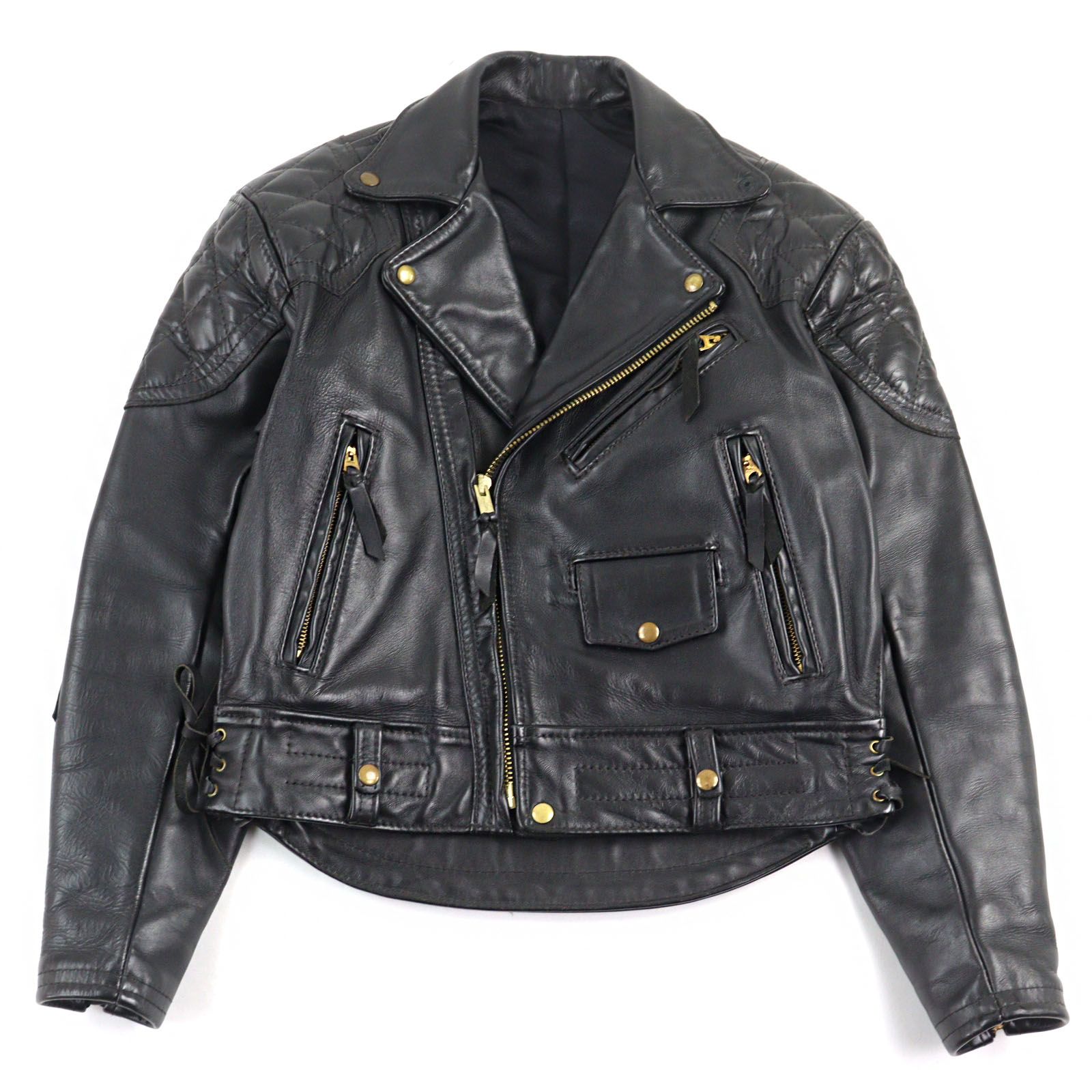 美品○LANGLITZ LEATHERS ラングリッツレザー コロンビア レザー