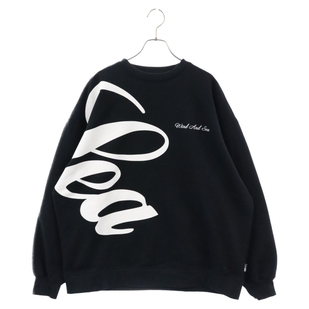 WIND AND SEA (ウィンダンシー) Crewneck ビッグロゴプリント クルー 