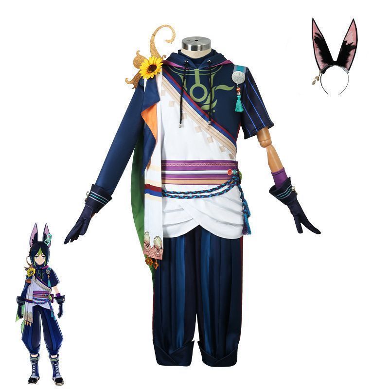 原神（Genshin）ティナリ Tighnari コスプレ衣装 原神 げんしん ヒロイン コスプレ衣装 コスチューム ハロウィン クリスマス 制服 大人 子供 cosplay イベント