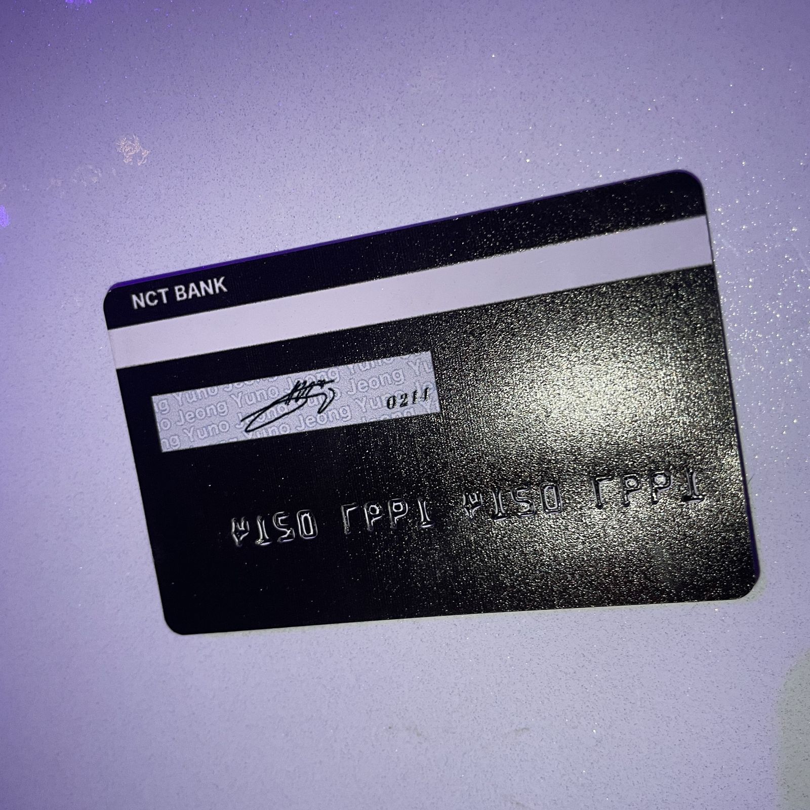NCT ジェヒョン 2024 センイルセット クレカ風PVCカード NCT127