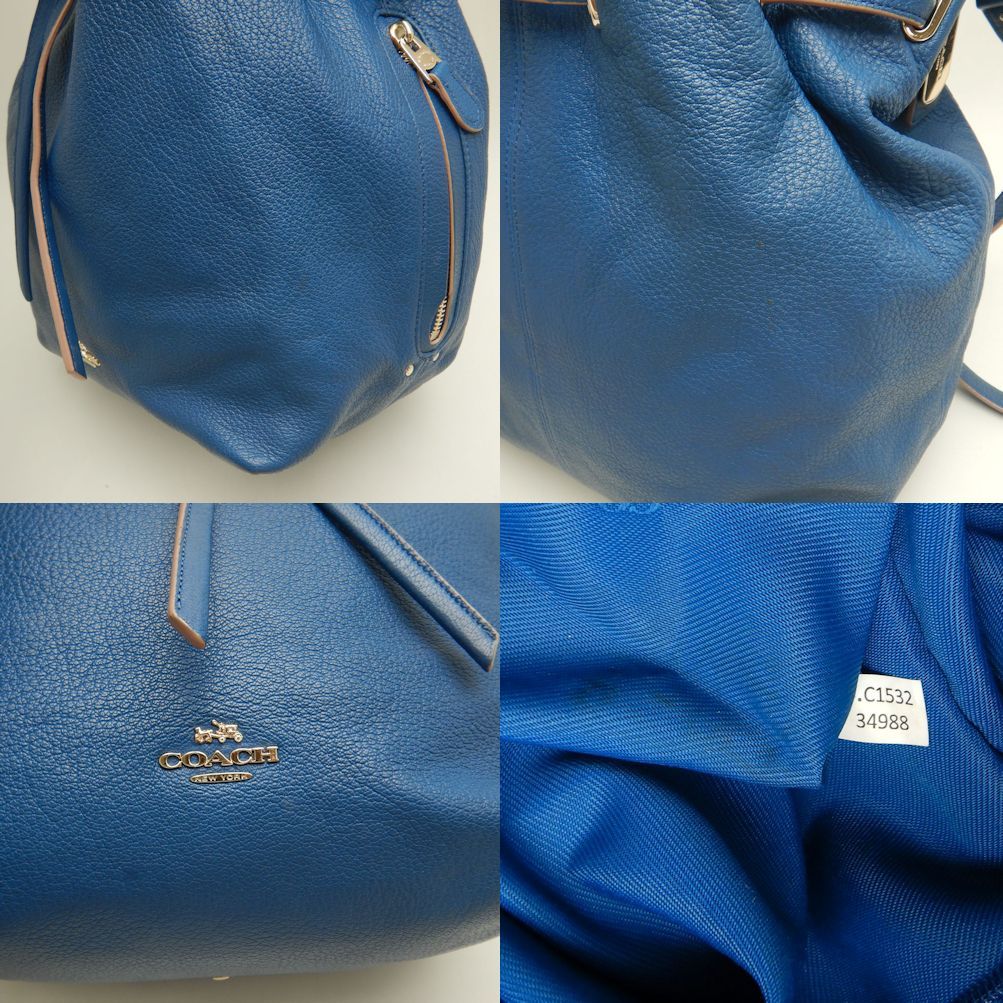 COACH コーチ 巾着ショルダー 2WAY 34988 ショルダーバッグ