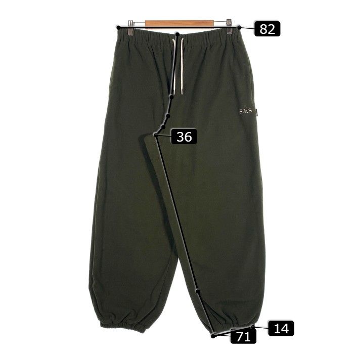 Private Brand By S.F.S POLARTEC Fleece Pants ポーラテック フリースパンツ オリーブ Size F -  メルカリ