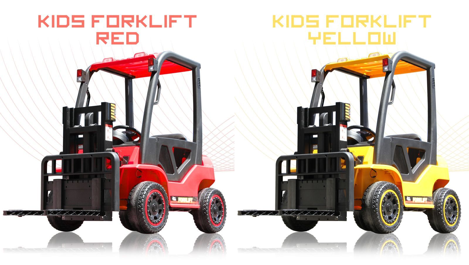 新品】乗用玩具 乗用ラジコンカー フォークリフト forklift - JSL