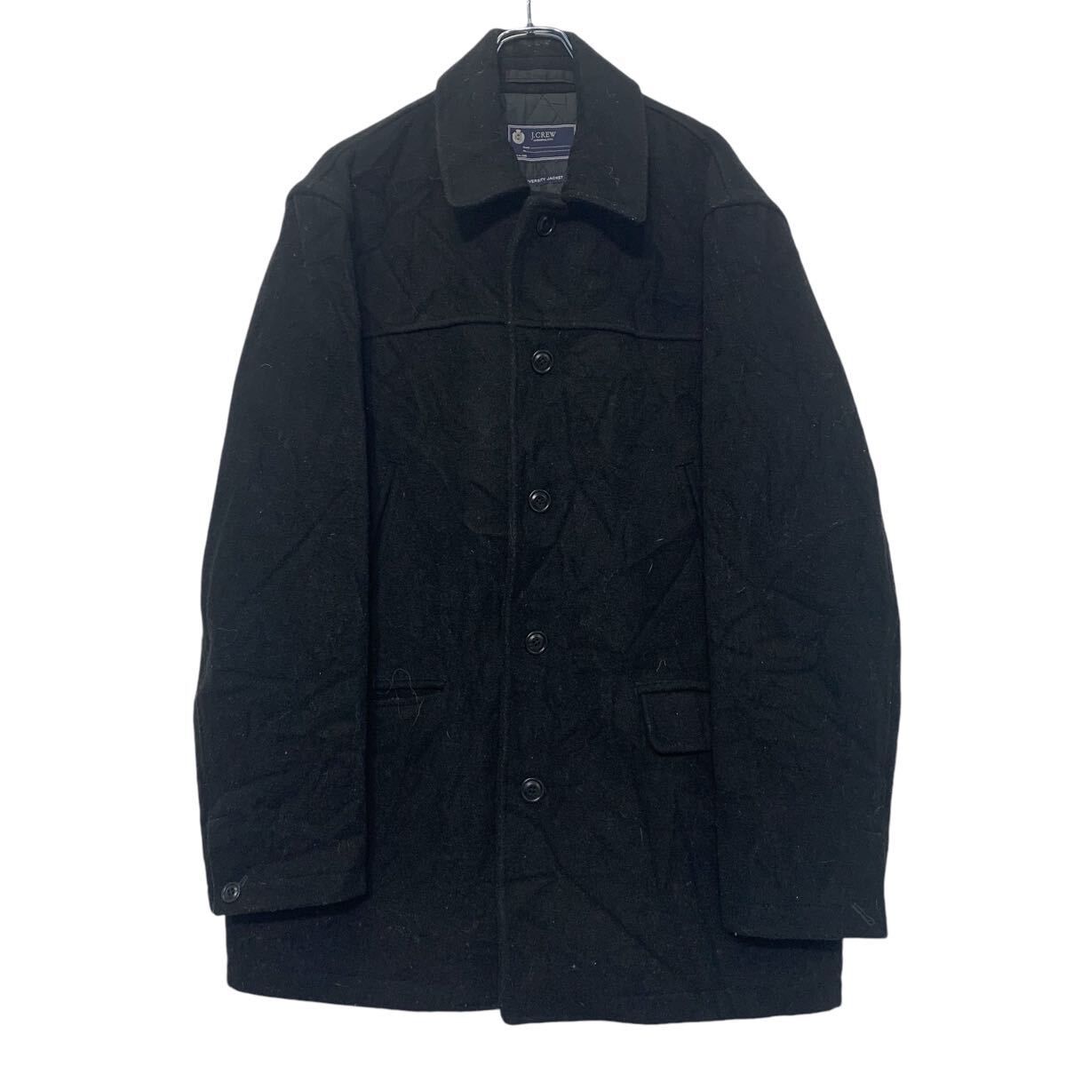 JCREW ジャケット ジェークルー XL ブラック ボタン ビッグサイズ 