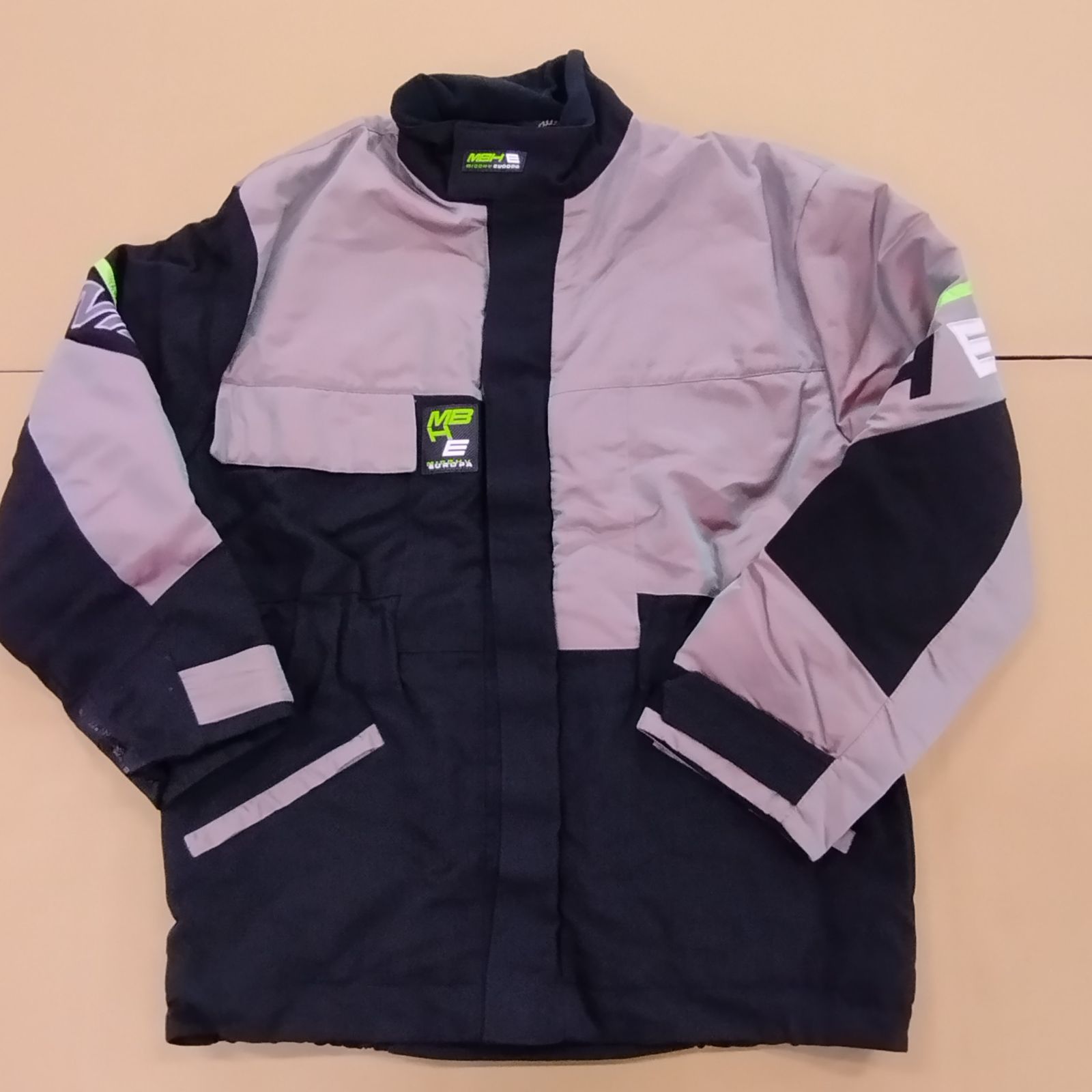D14141】MISBHV / ミスビヘイブ Multicolor Europa Moto Jacket 中綿 