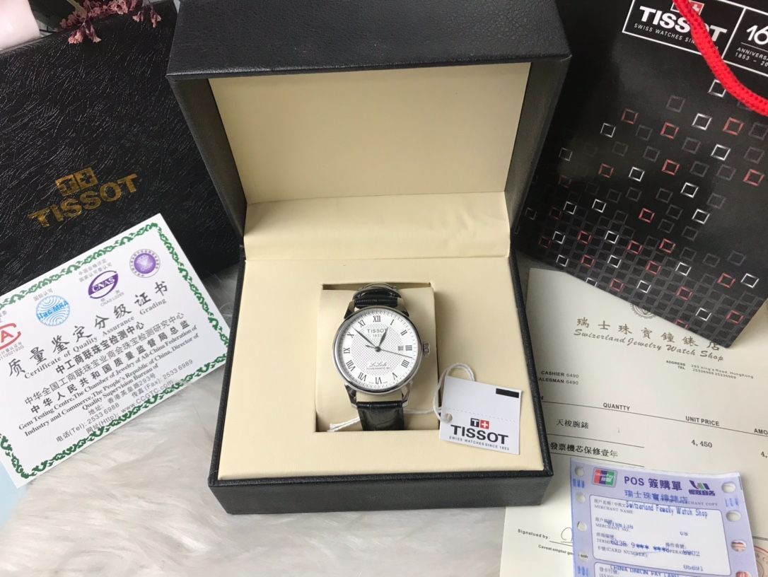 今日 Tissot 力洛克系列 メンズ腕時計