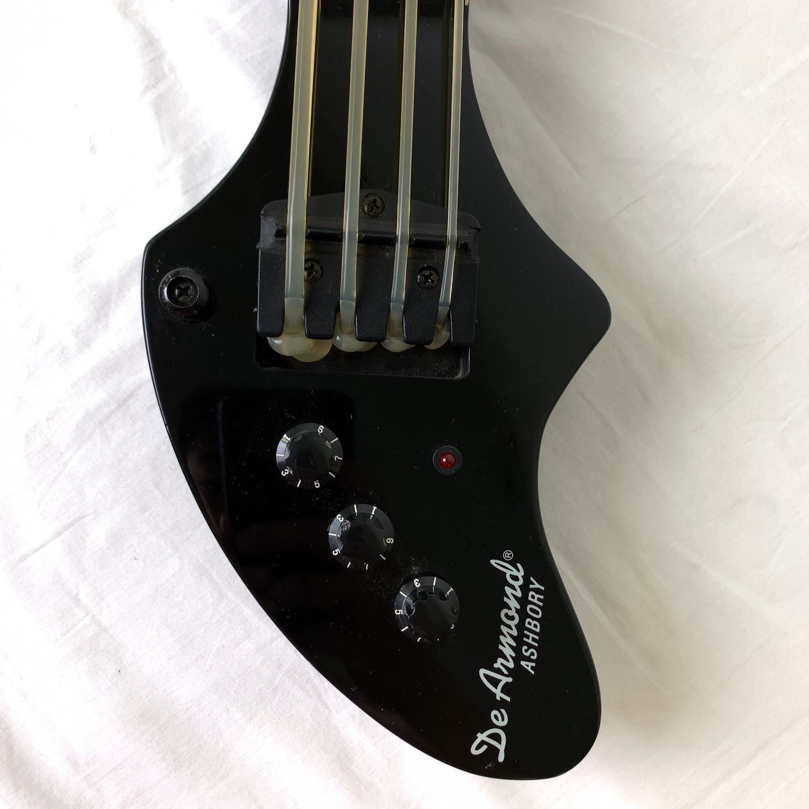 De Armond ASHBORY Bass ミニフレットレスベース DeArmond Ashbory Bass Black | Guitar Center