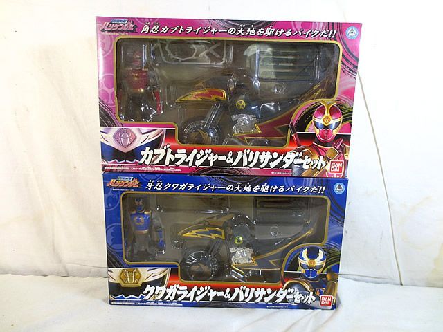 BANDAI - 新品　バンダイ 忍風戦隊ハリケンジャー　クワガライジャー　カブトライジャー＆バリサンダーセット　未開封 Amazon.co.jp: 忍風戦隊ハリケンジャー クワガライジャー＆バリ