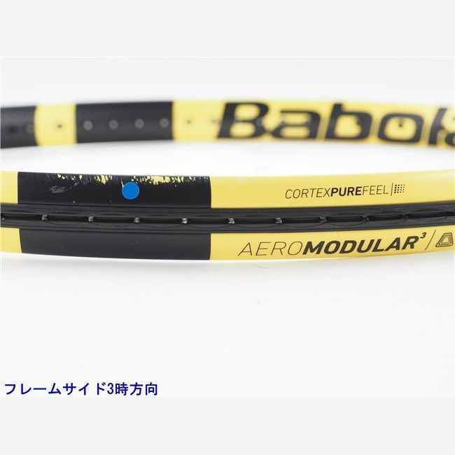 中古 テニスラケット バボラ ピュア アエロ 2019年モデル (G1) BABOLAT PURE AERO 2019 (c25060283c) 中古 テニスラケット バボラ ピュア アエロ 2019年モデル (G1