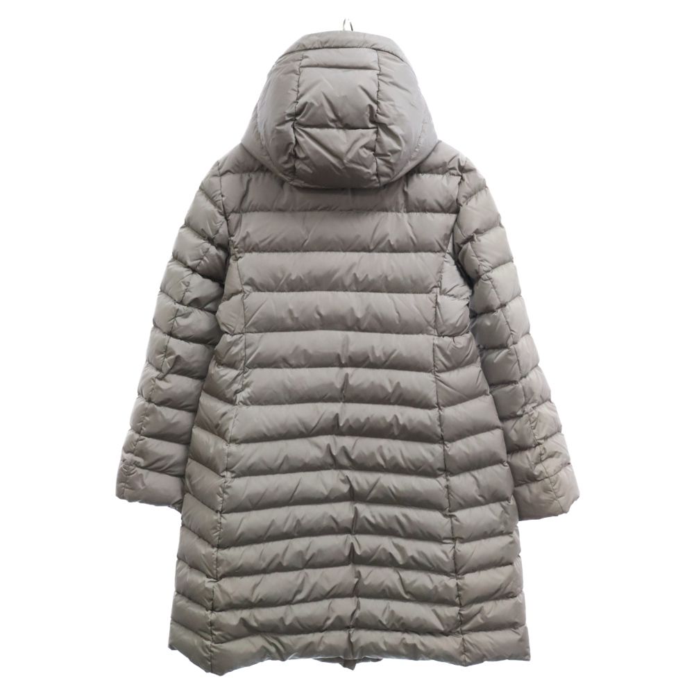 MONCLER (モンクレール) ADOXA 120934992505 アドクサ ロングダウンコート ナイロンジャケット ブラウン - メルカリ