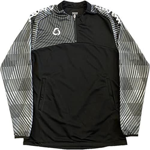 ボネーラ(bonera) サッカー・フットサル ハーフジップジャケット Mサイズ BNR-TJ055T ブラック