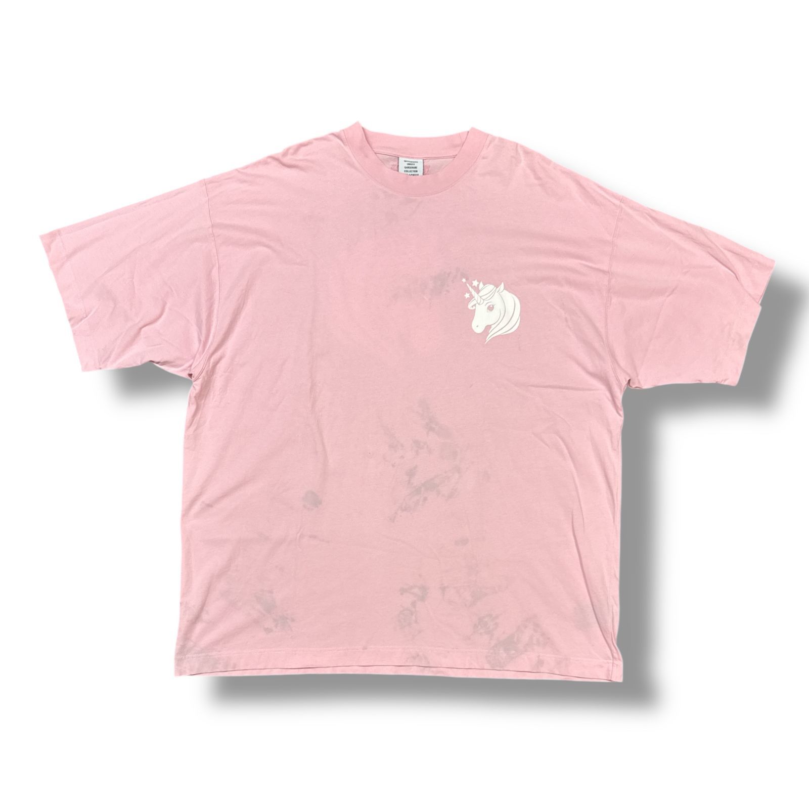 vetements 20AWユニコーンTシャツ VETEMENTS》 ヴェトモン ユニコーン Tシャツ 白 XS - メルカリ