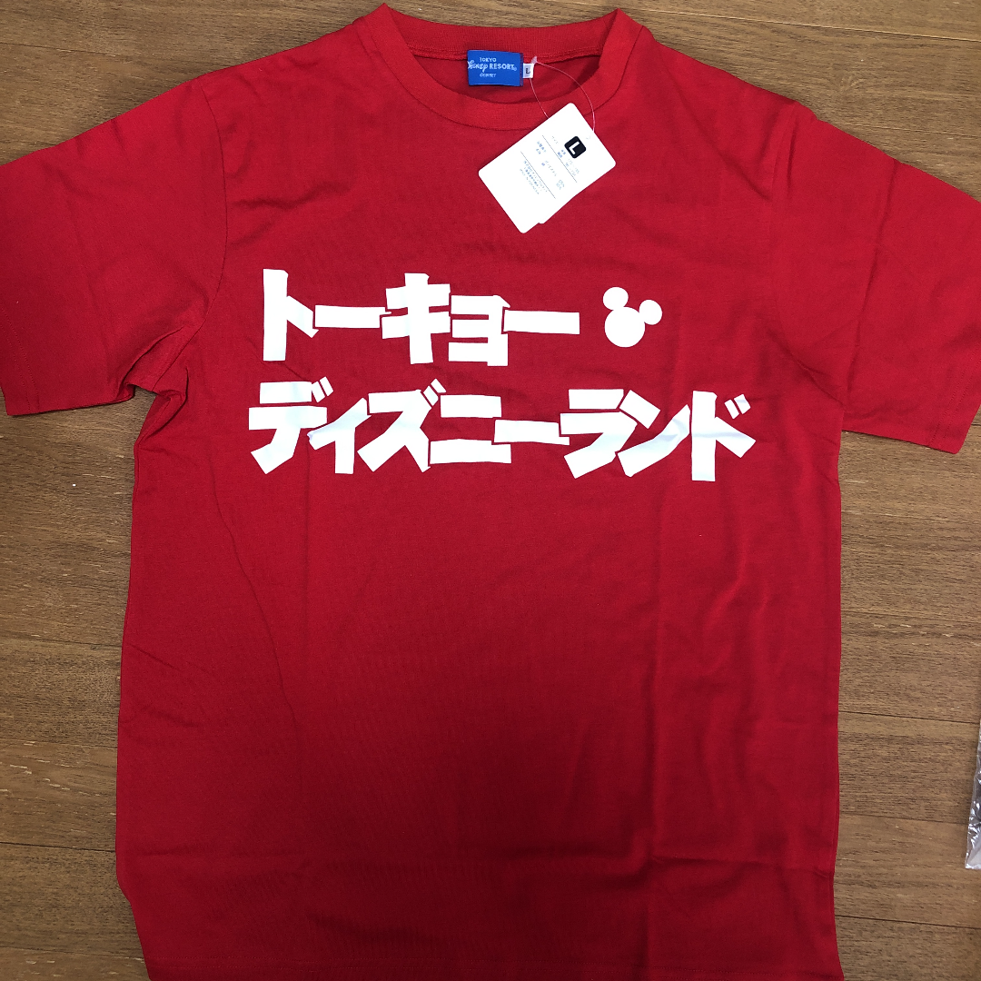 メルカリshops ディズニーランド tシャツl メルカリshops ディズニーランド tシャツl