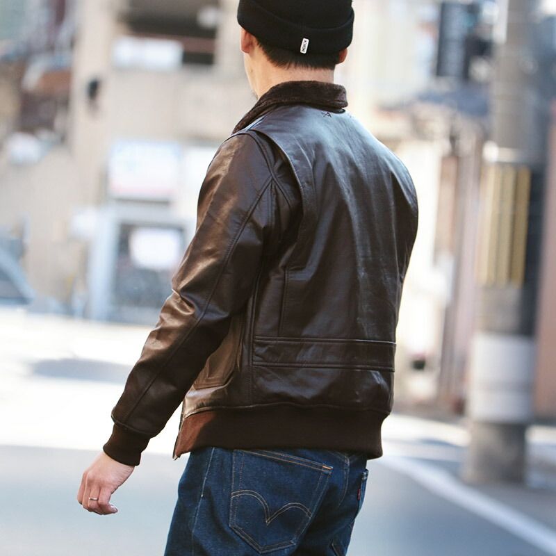 米軍タイプ G-1フライトジャケット JJ277YN メンズ GI G1フライト