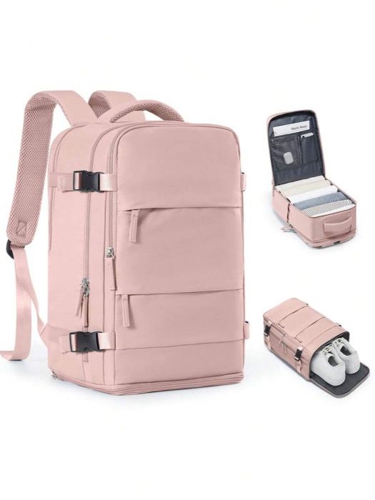 バッグ メンズ バックパック 大型トラベルバックパック ビジネスラップトップバックパック キャビンバッグ 40x20x25 機内持ち込み 防水バックパック 独立シューコンパートメント 中学生 通学 通勤