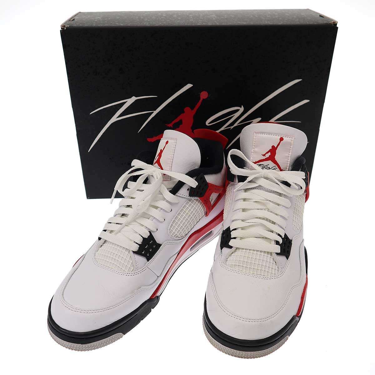 NIKE ナイキ AIR JORDAN 4 RETRO RED CEMENT スニーカー DH6927-161 