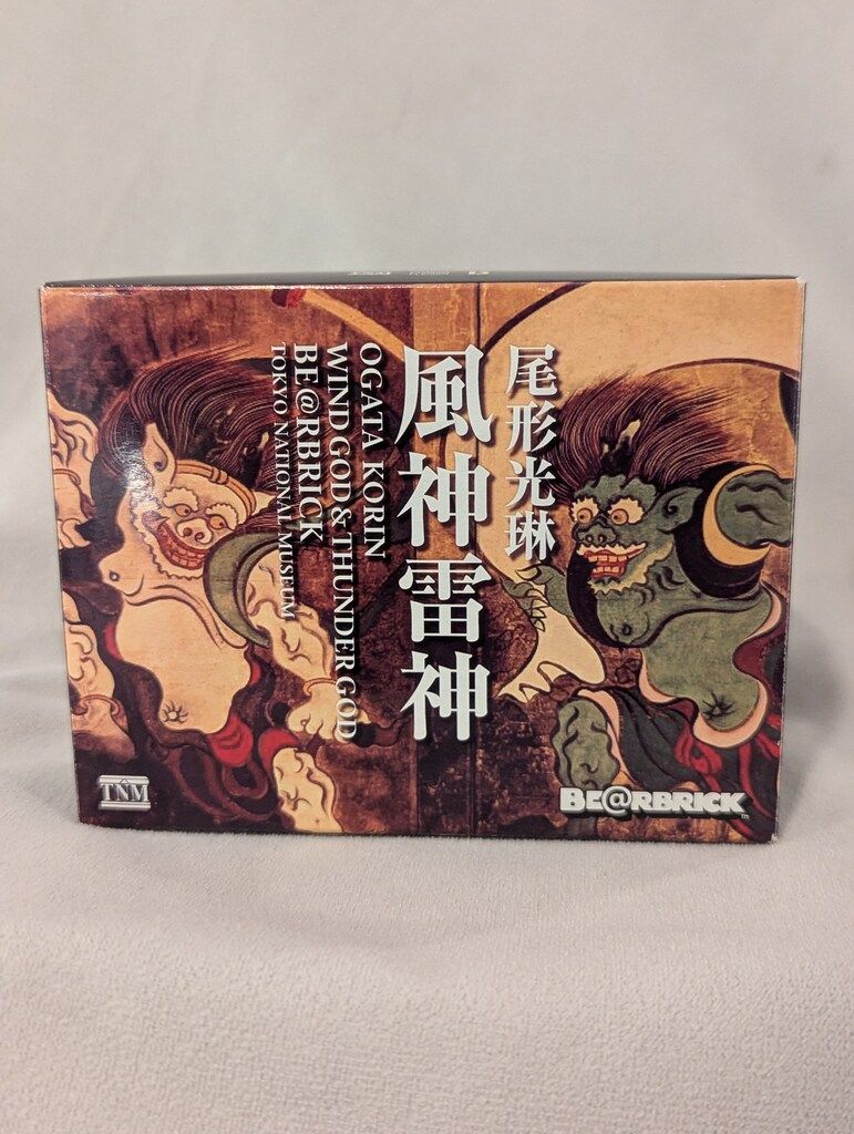 MEDICOMTOY BE RBRICK 尾形光琳風神雷神|BE RBRICK