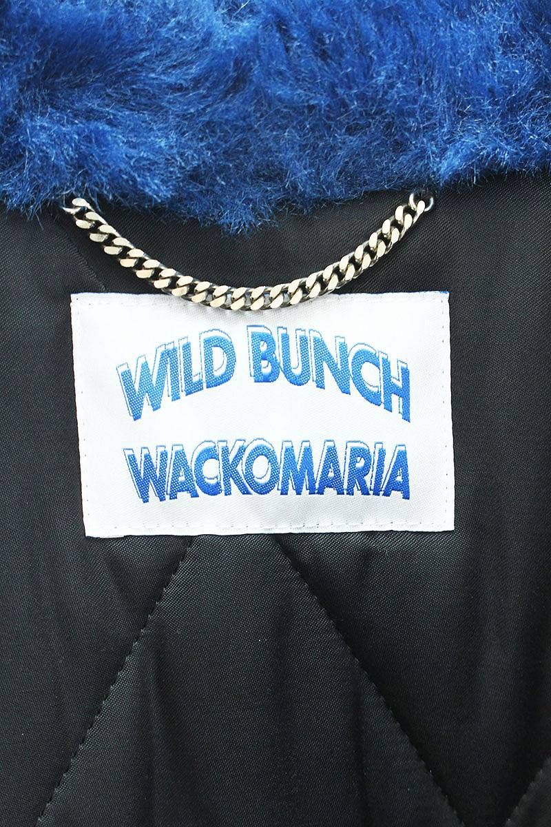 ワコマリア ×ワイルドバンチ WB-WM-BL01 ファーコーチジャケットブルゾン メンズ M