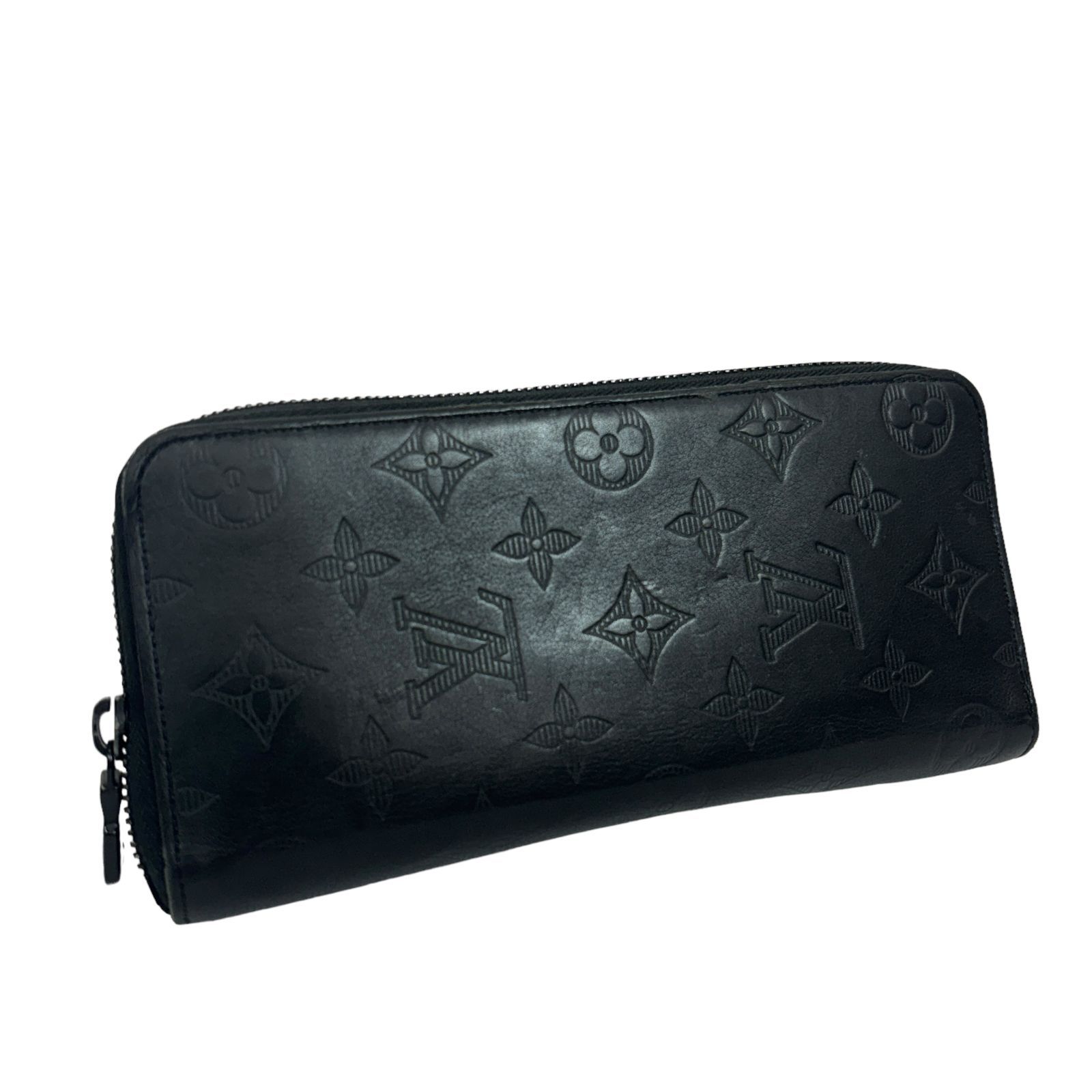 LOUIS VUITTON】ルイヴィトン モノグラム シャドウ ジッピーウォレット