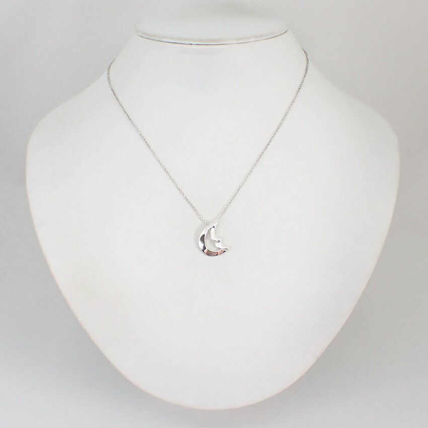 ティファニー 925 クレセントムーン ペンダント/ネックレス