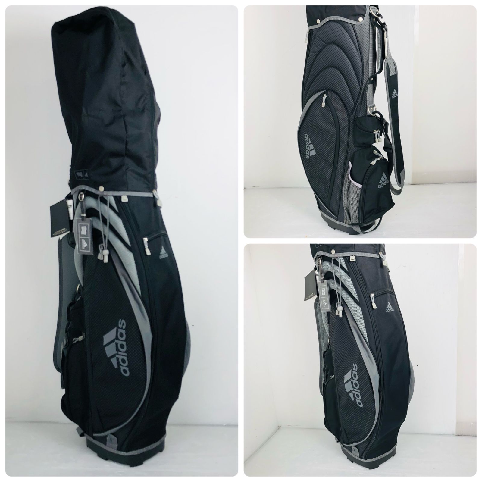 メンズ adidasキャディバッグ、キャロウェイ他クラブセット