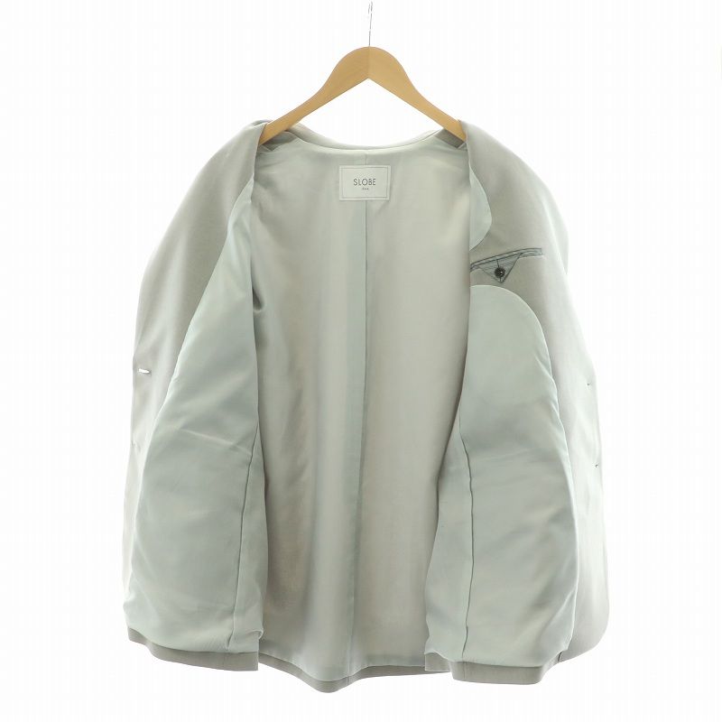 スローブ イエナ SLOBE IENA 24SS ドライポリボクシージャケット