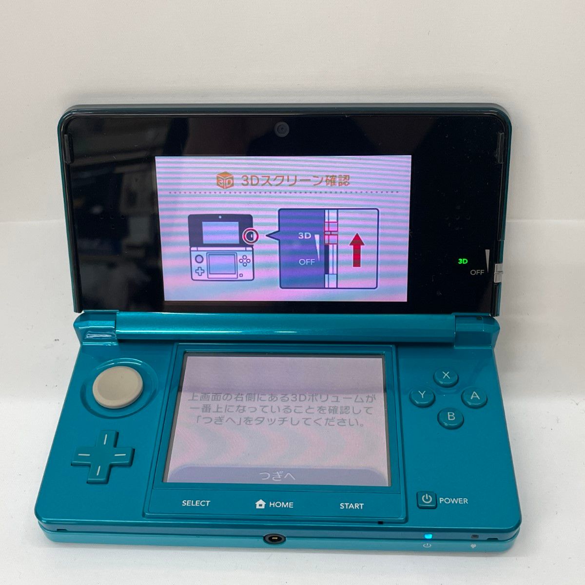 〇〇Nintendo ニンテンドウ 3DS 本体 タッチペン+充電器 動作