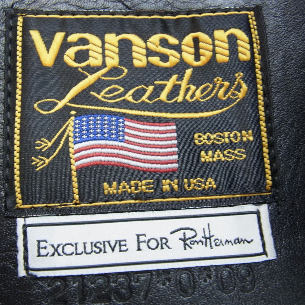VANSON バンソン その他バッグ × Ron Herman ロンハーマン アメリカ製