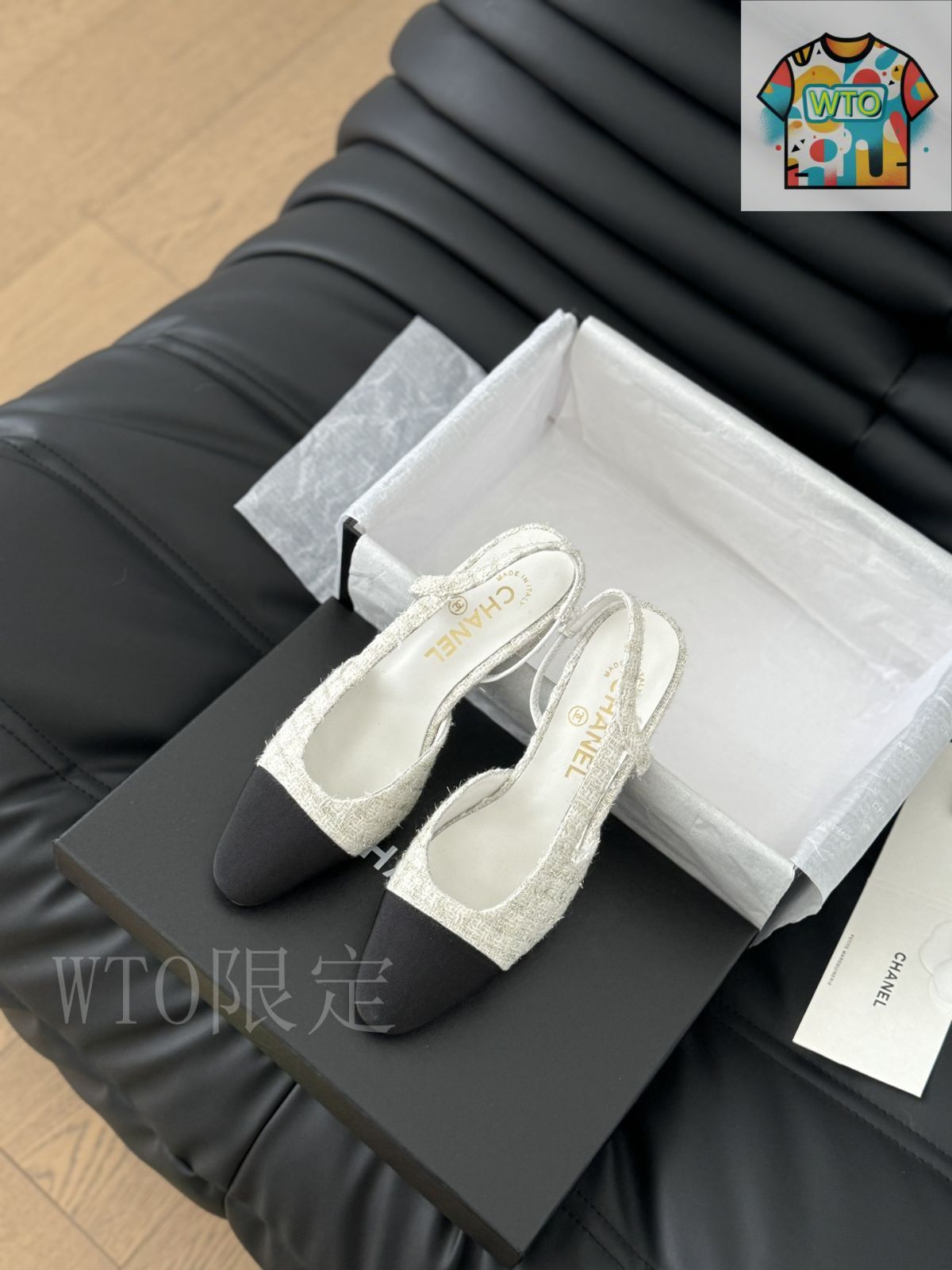 エレガントなパールの輝き♪【CHANEL】 スリングバックサンダル エレガントなパールの輝き♪【CHANEL】 スリングバックサンダル