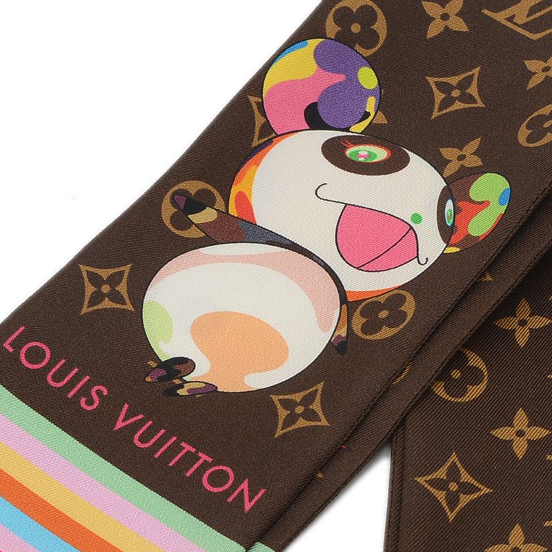 ルイ･ヴィトン LV×TM バンドー スーパーフラット シルク100％ M960